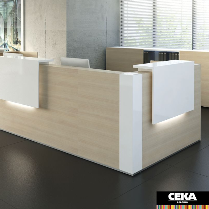 Comptoir d'accueil Tera Mdd en bois